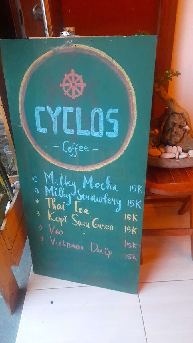 Cyclos Coffee Photo Menu 1