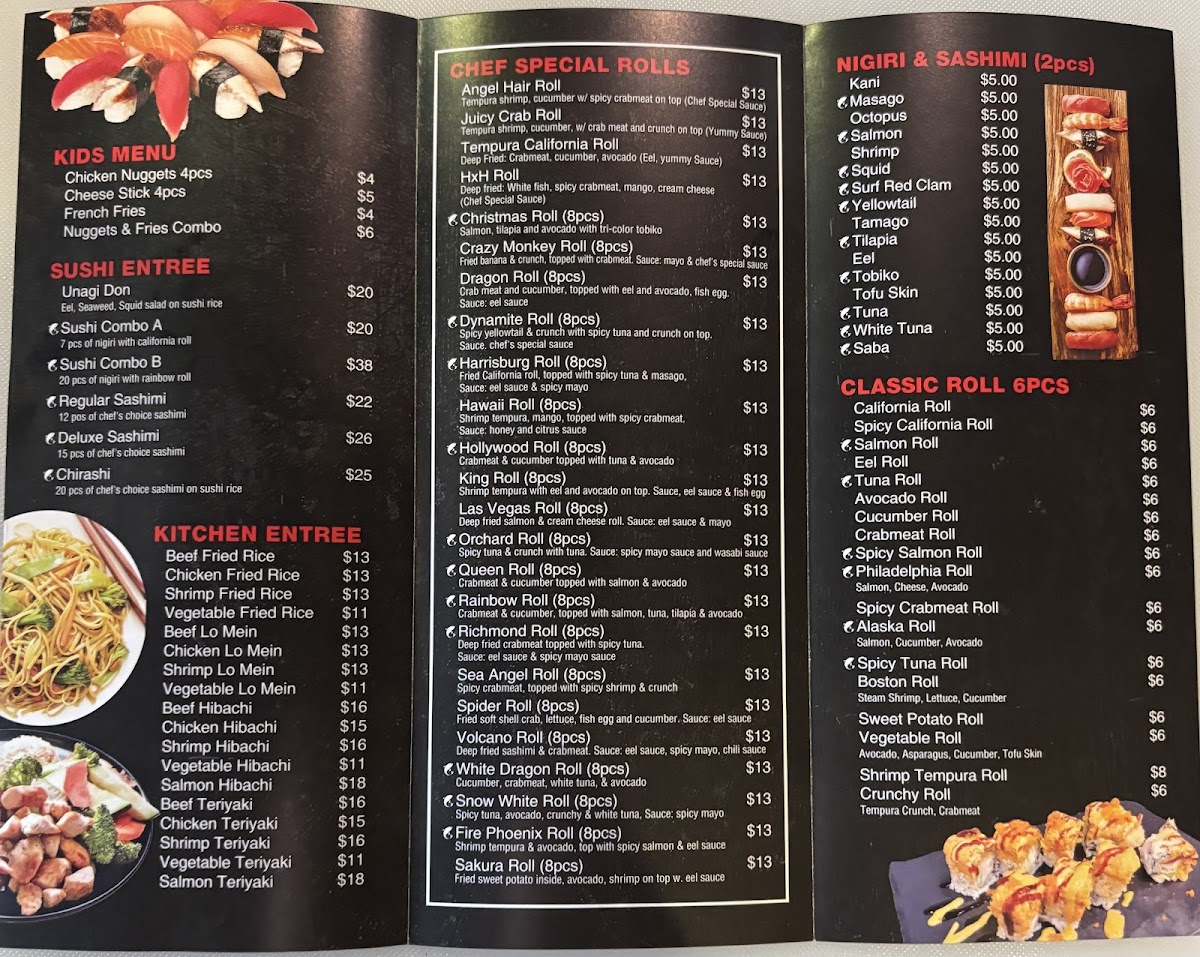 Umi Sushi All You Can Eat Photo Menu 1