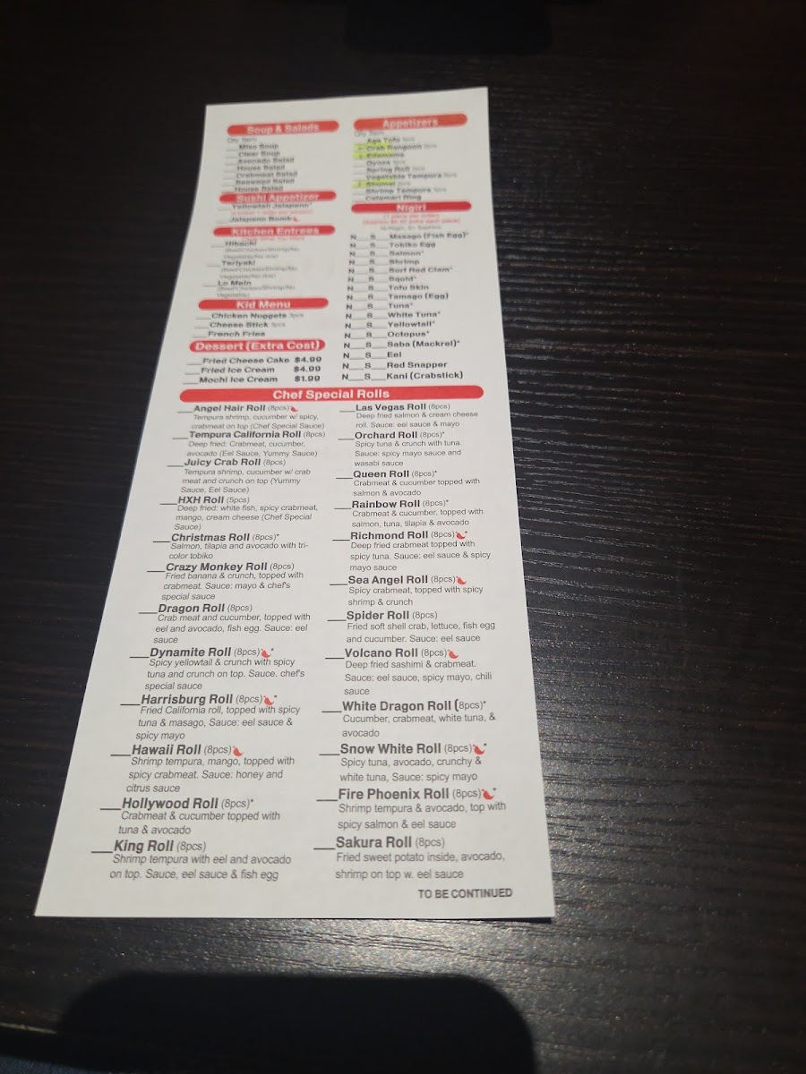 Umi Sushi All You Can Eat Photo Menu 7
