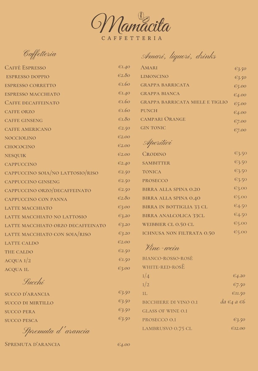 Mamacita Photo Menu 2