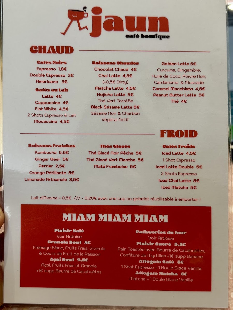 Jaun café boutique Photo Menu 1