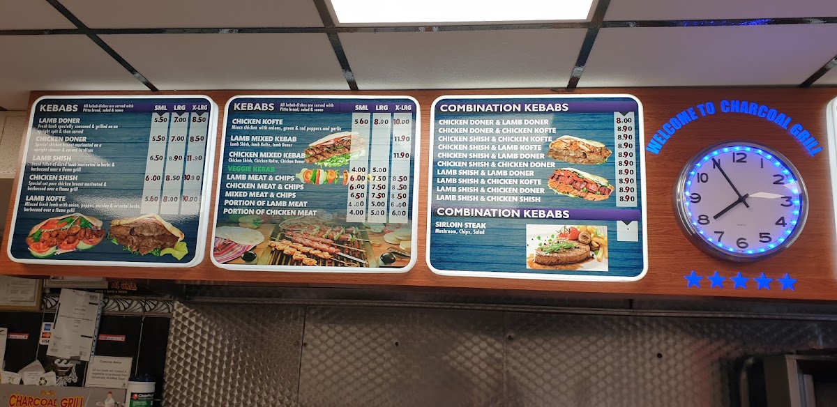Horley Charcoal Grill Photo Menu 10