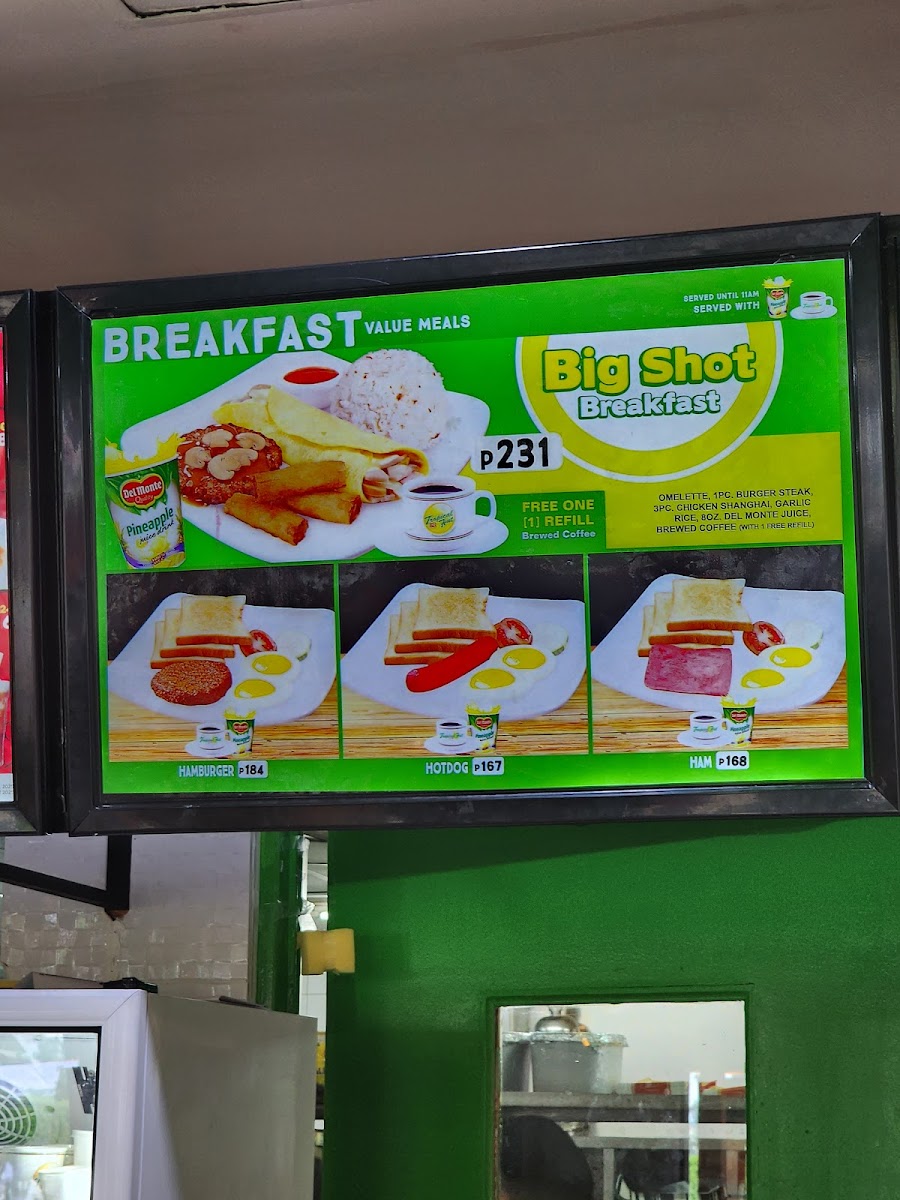 Tropical Hut Hamburger NLEX Photo Menu 2