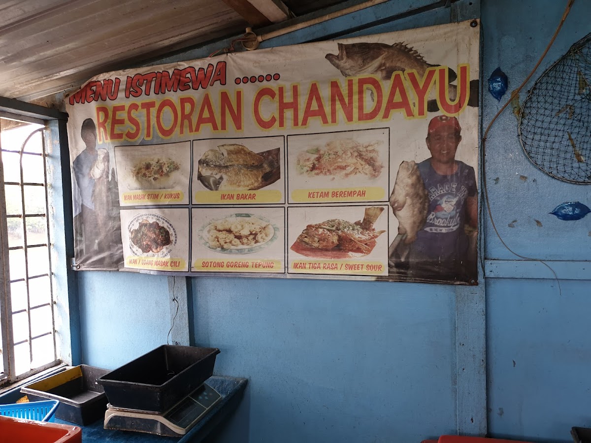 Restoran Chandayu Ikan Bakar Photo Menu 2