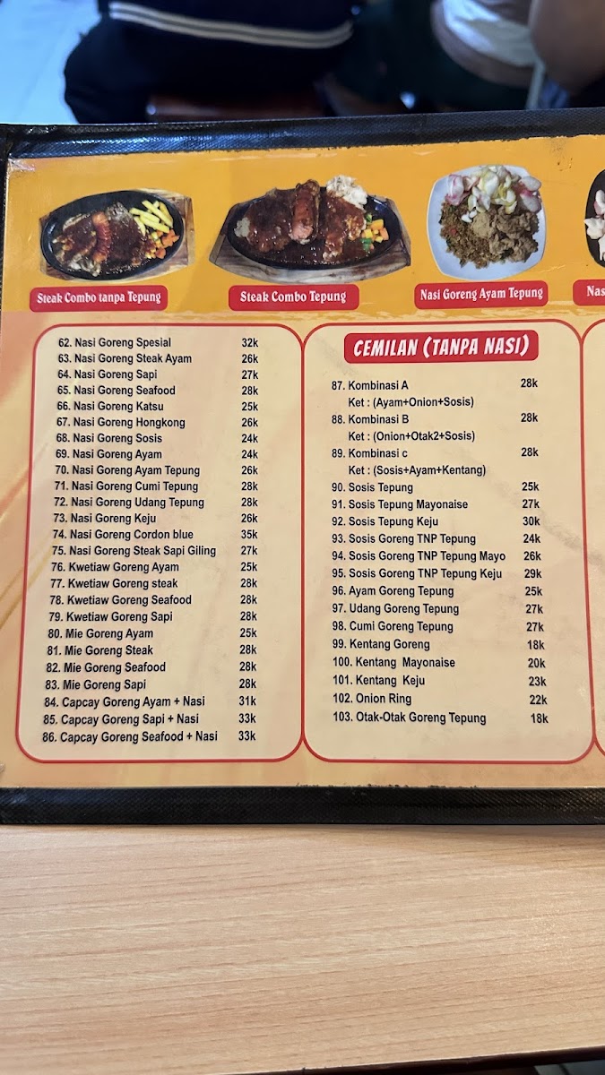 WARUNG STEAK 76 Grogol Photo Menu 8
