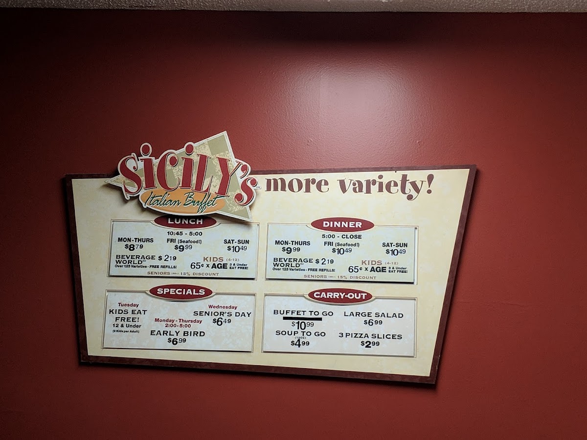 Sicily's Pizza St. Martin Photo Menu 4
