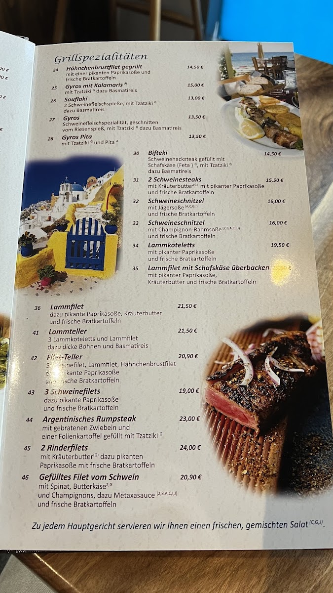 Restaurant Lefkas (ehem.Athos) Photo Menu 7