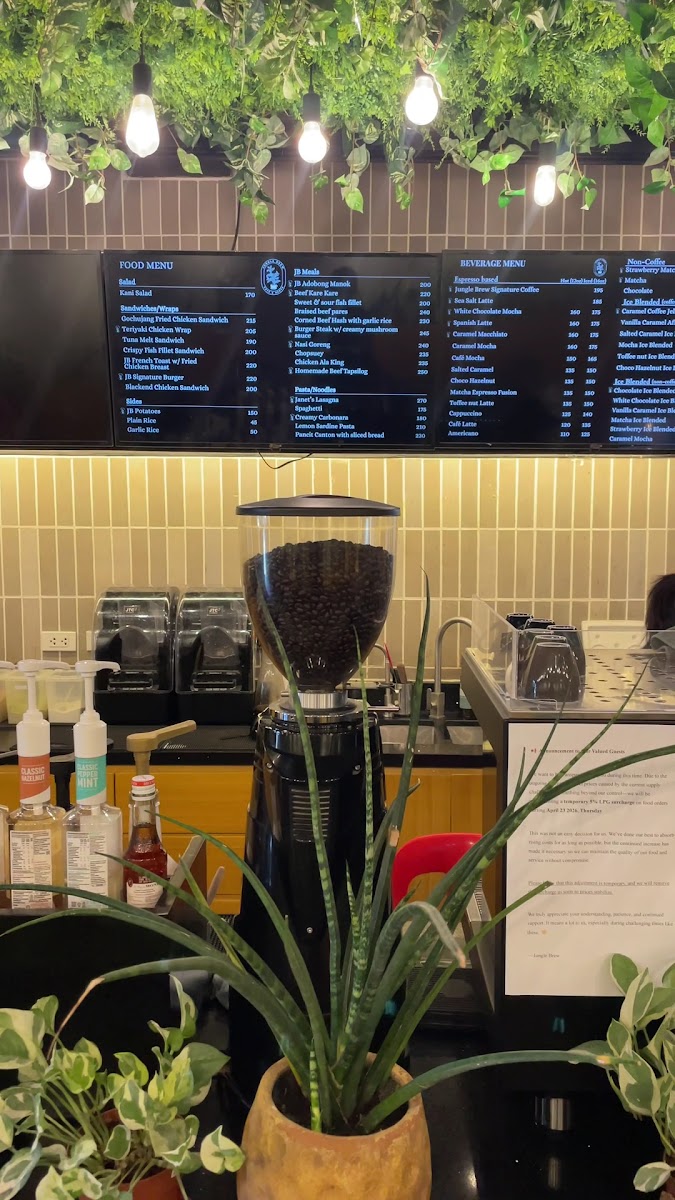 Jungle Brew Cafe and Resto Photo Menu 3