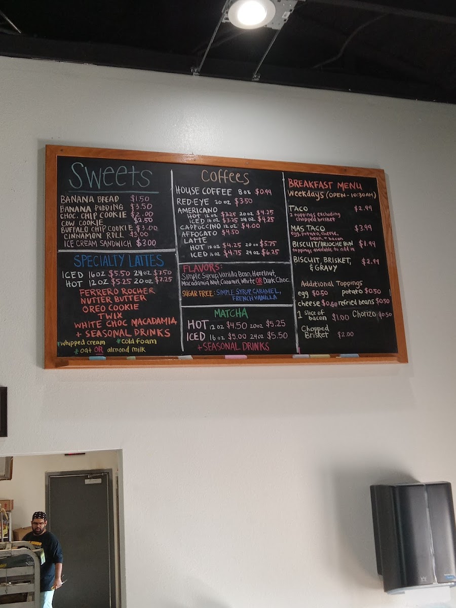 Meats & Sweets Photo Menu 1