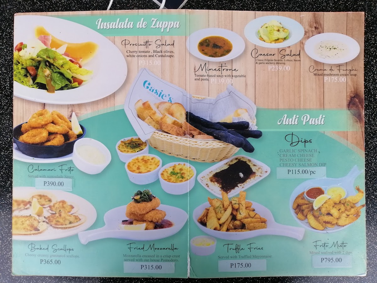 Casie's Restaurant Photo Menu 9
