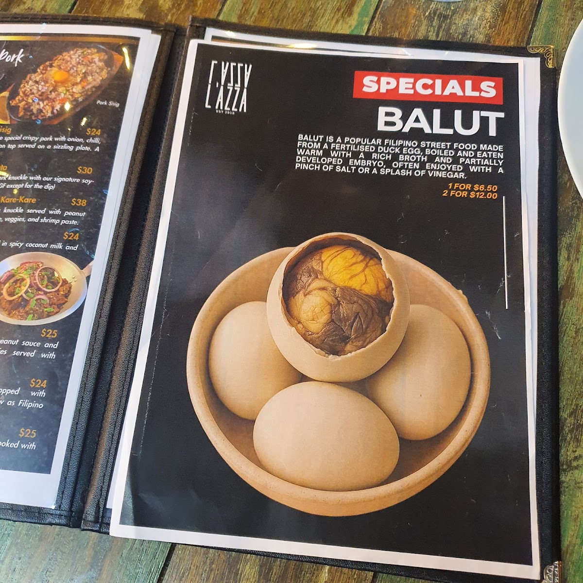 Lazza Marrickville Photo Menu 6