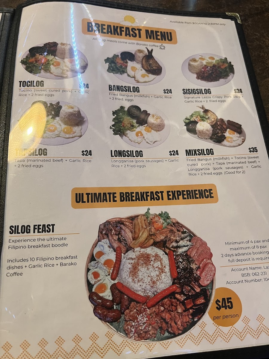 Lazza Marrickville Photo Menu 7