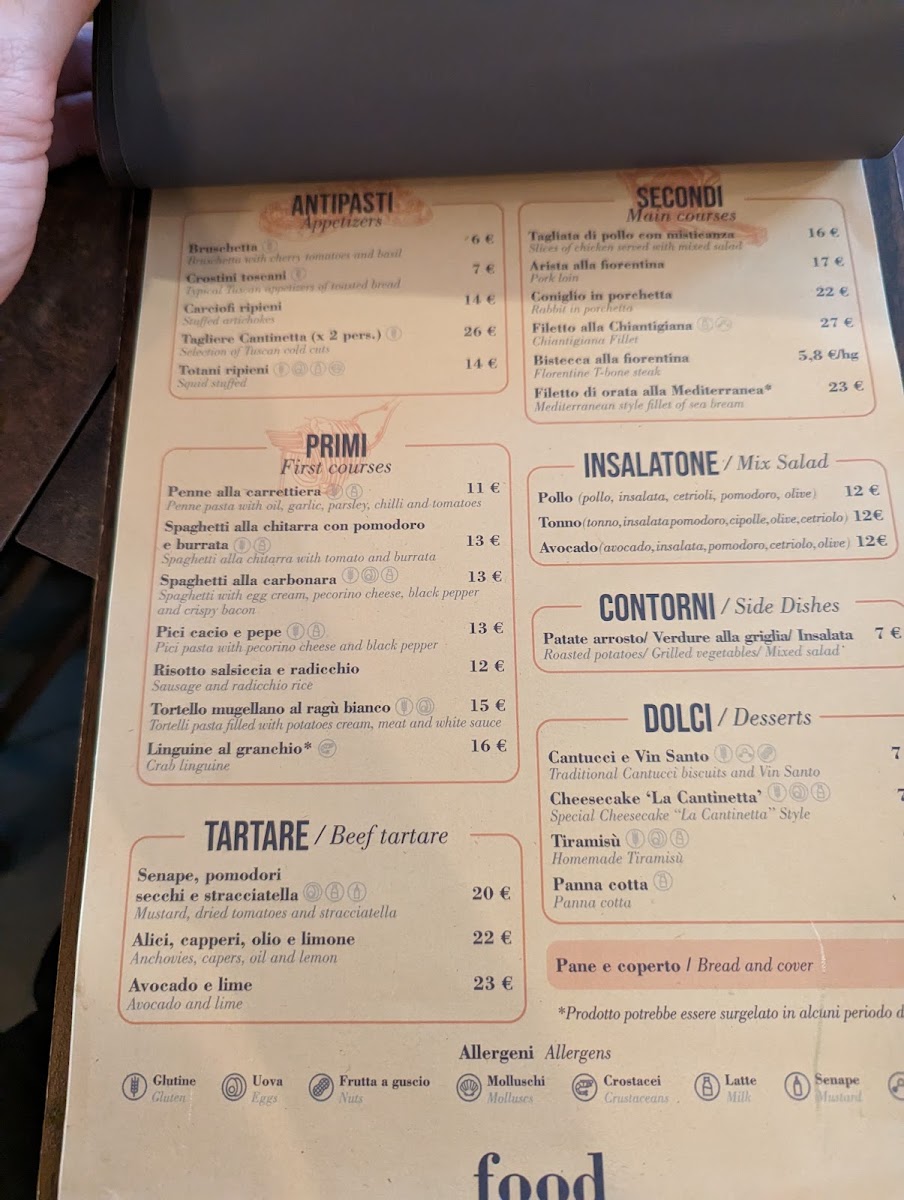Cantinetta Cavour Photo Menu 10
