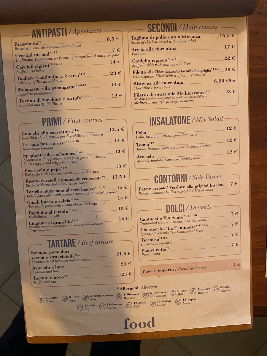 Cantinetta Cavour Photo Menu 5