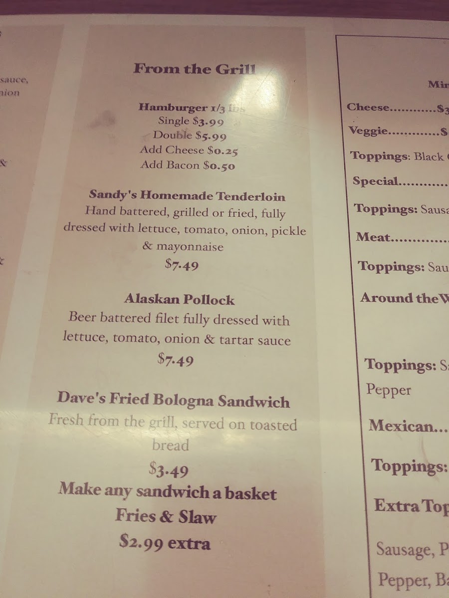New Village Pizza Photo Menu 1