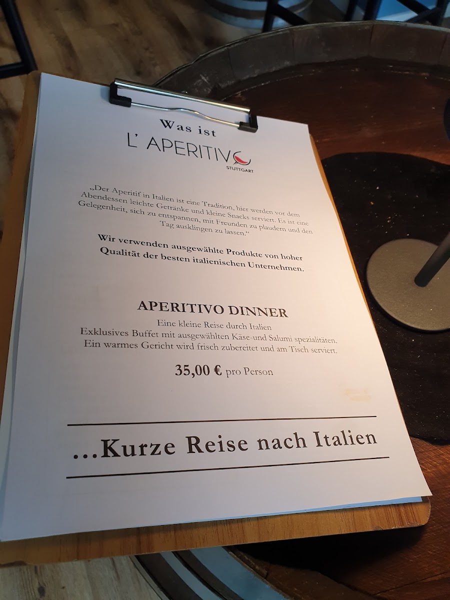 L' Aperitivo Stuttgart Photo Menu 2