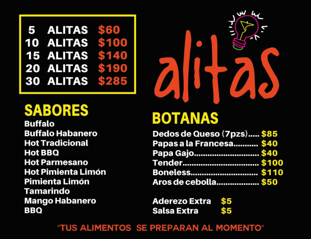 ALITAS CRAZY Photo Menu 4