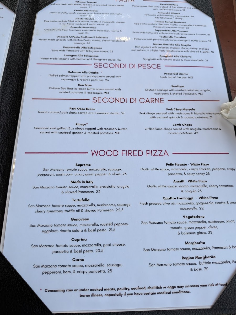 Made in Italy Photo Menu 3