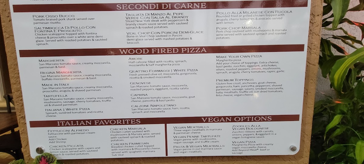 Made in Italy Photo Menu 9