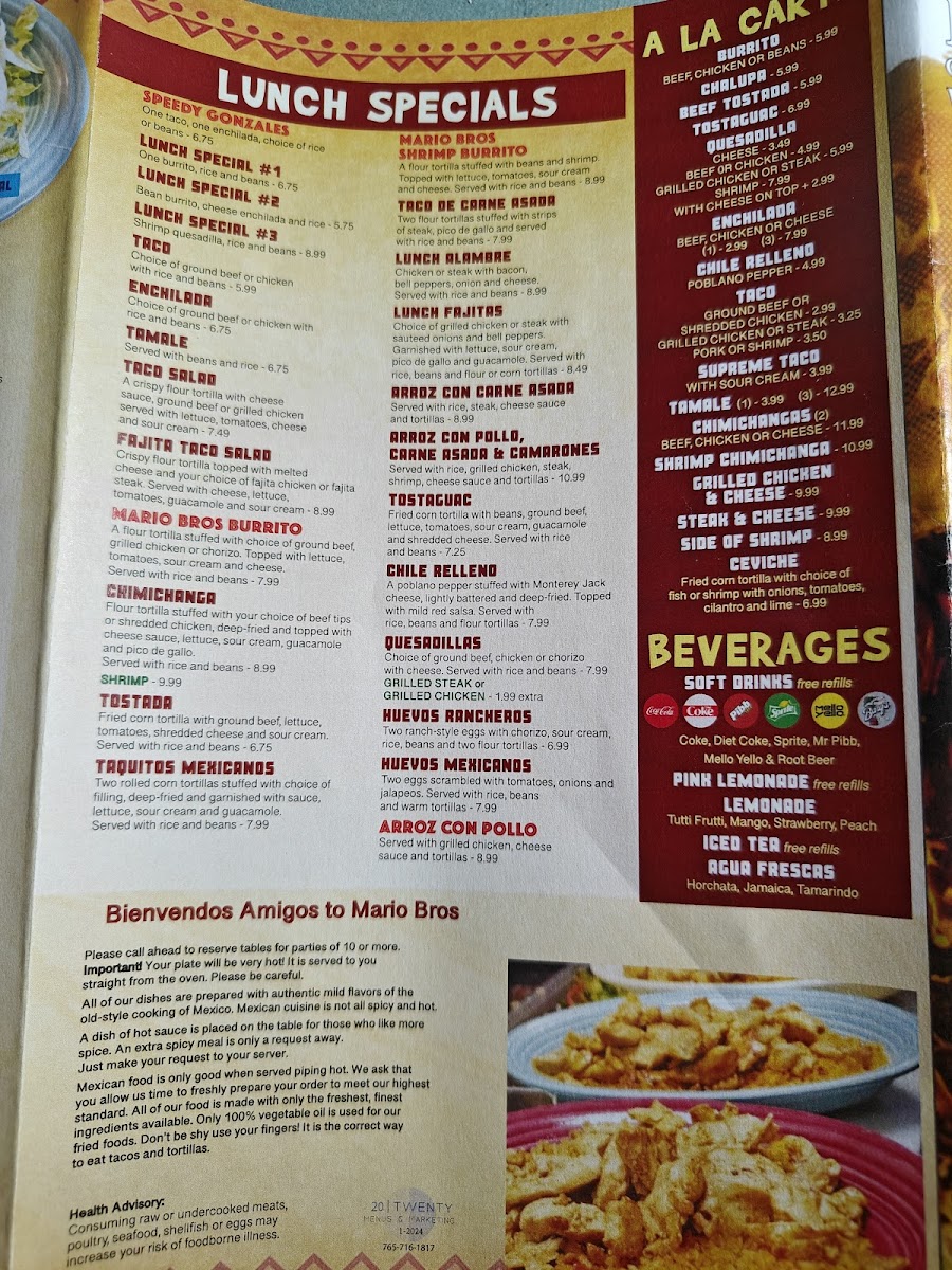 Cabañas Mexican Grill Photo Menu 8