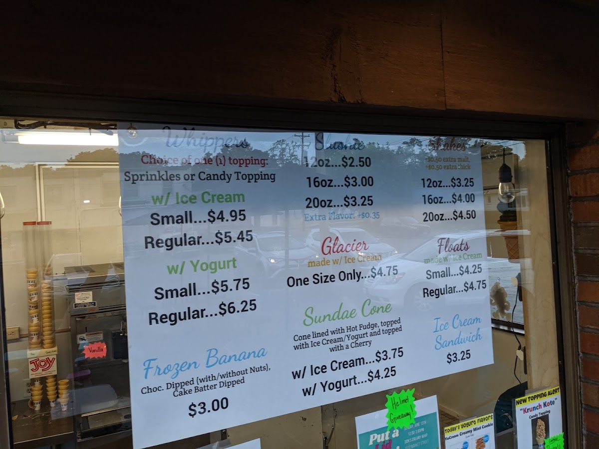 Don's Creamy Whip Photo Menu 7