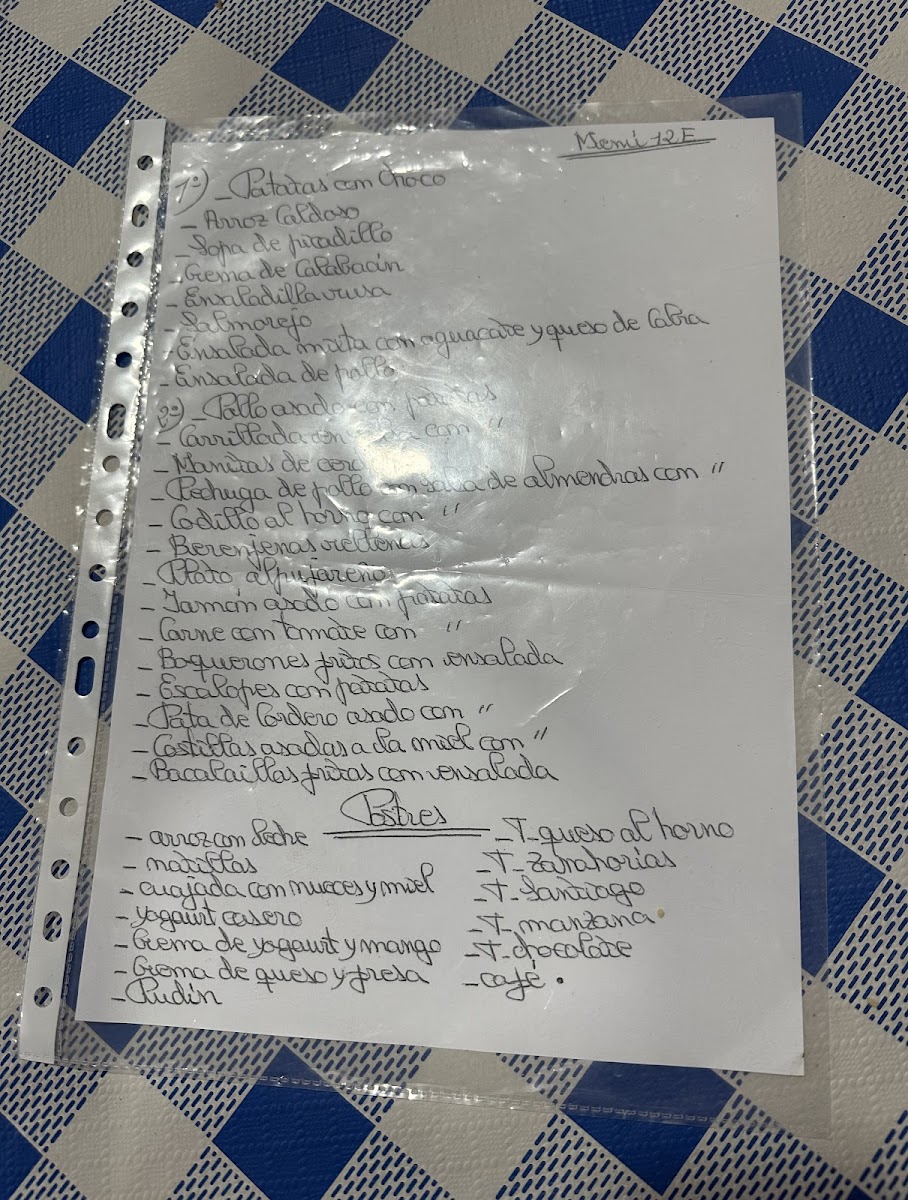 BAR RESTAURANTE AGROCARCHUNA Photo Menu 2