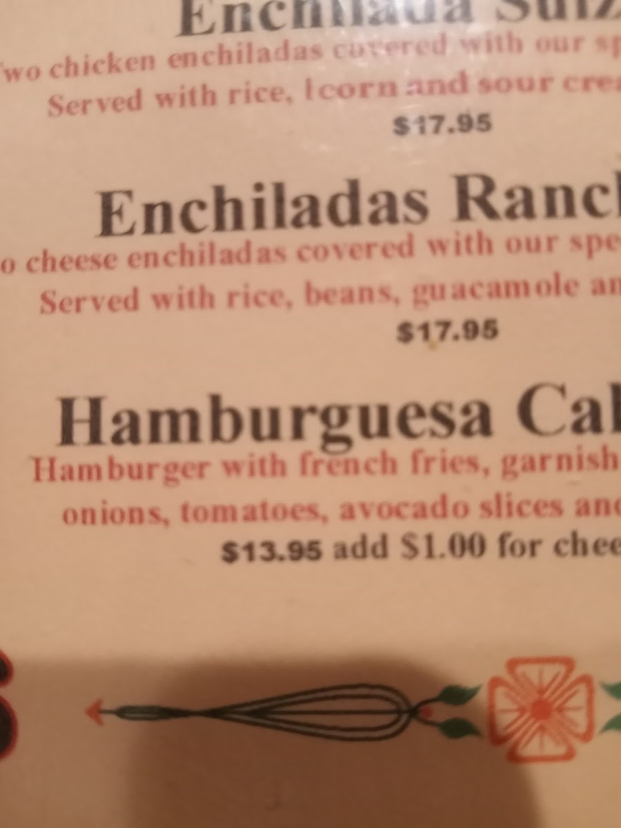 Marieta's El Cajon Mexican Restaurant Photo Menu 9