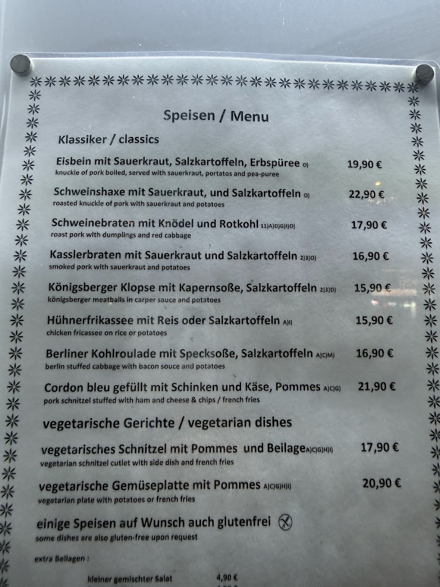 Gasthaus Kater Alex Photo Menu 2