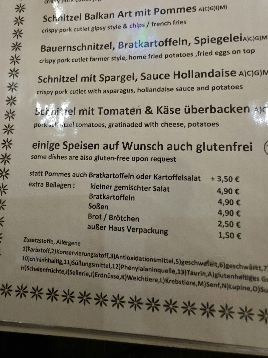 Gasthaus Kater Alex Photo Menu 5