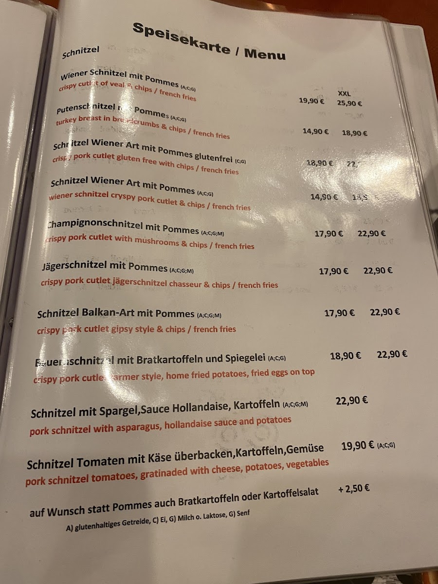 Gasthaus Kater Alex Photo Menu 7