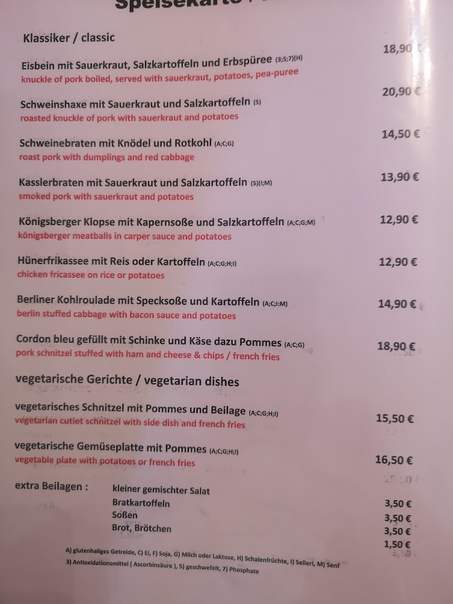 Gasthaus Kater Alex Photo Menu 8
