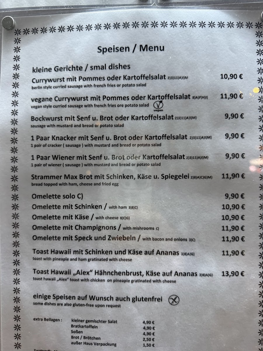 Gasthaus Kater Alex Photo Menu 9
