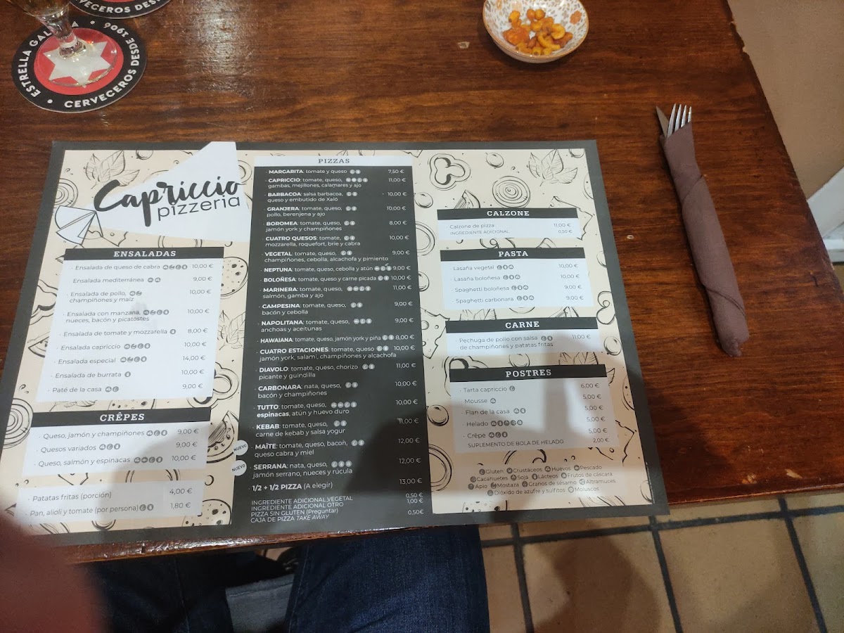Pizzeria Capriccio Photo Menu 3