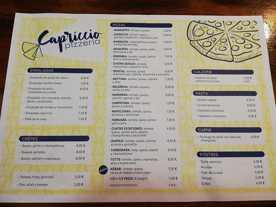 Pizzeria Capriccio Photo Menu 6
