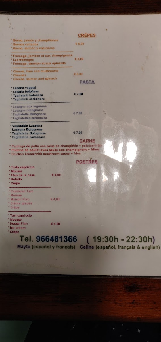 Pizzeria Capriccio Photo Menu 8
