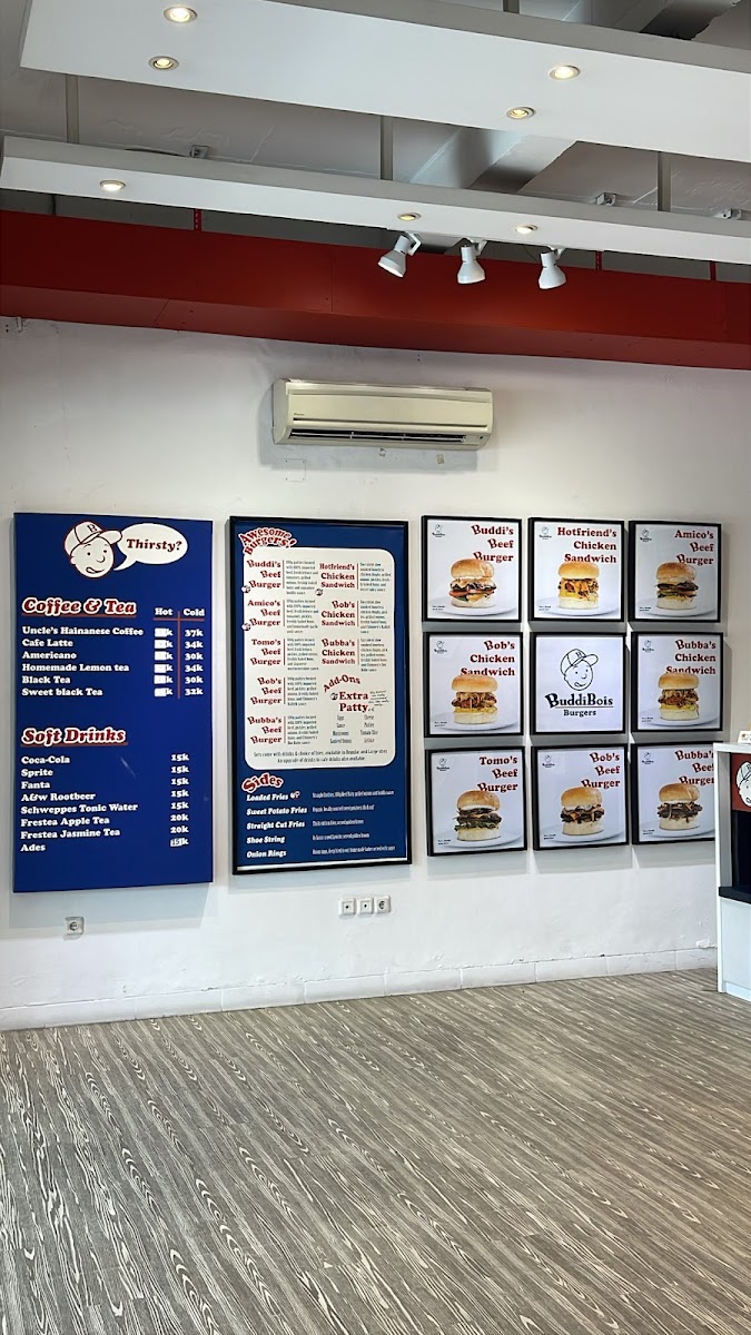 BUDDIBOIS BURGERS Photo Menu 1