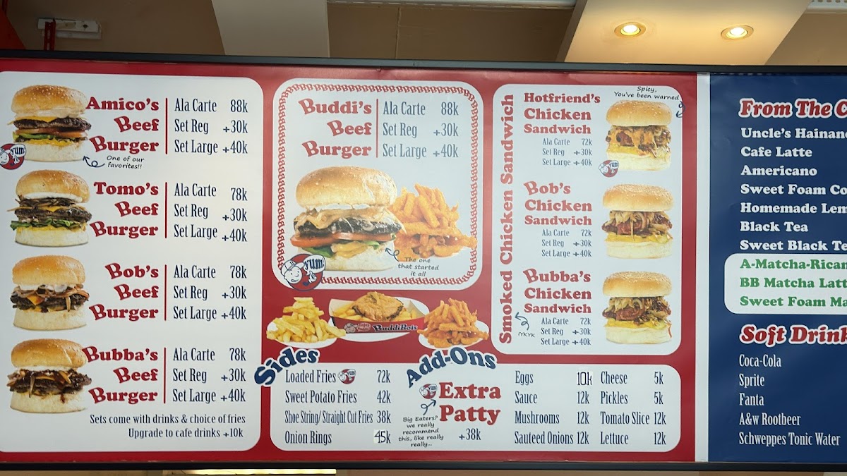 BUDDIBOIS BURGERS Photo Menu 10