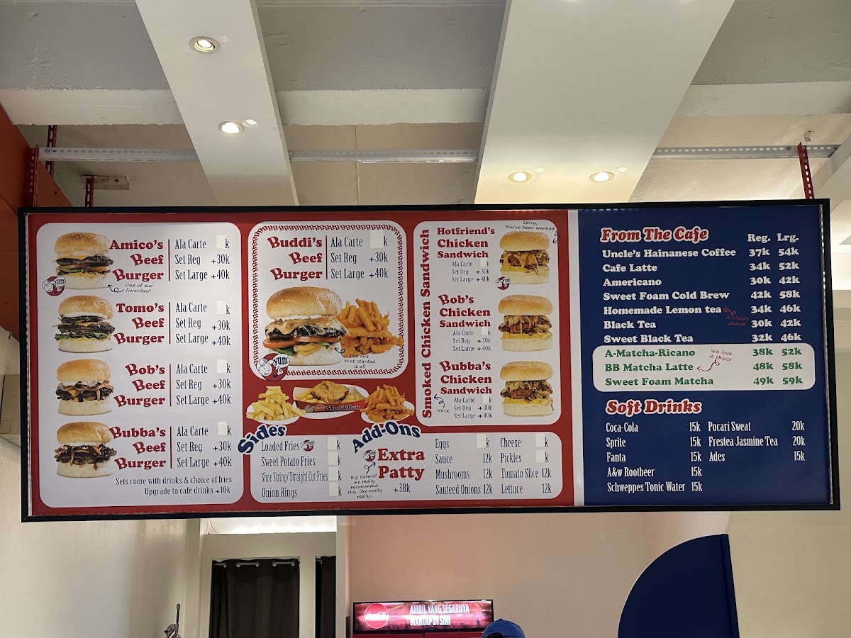 BUDDIBOIS BURGERS Photo Menu 3