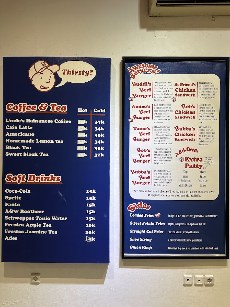 BUDDIBOIS BURGERS Photo Menu 4
