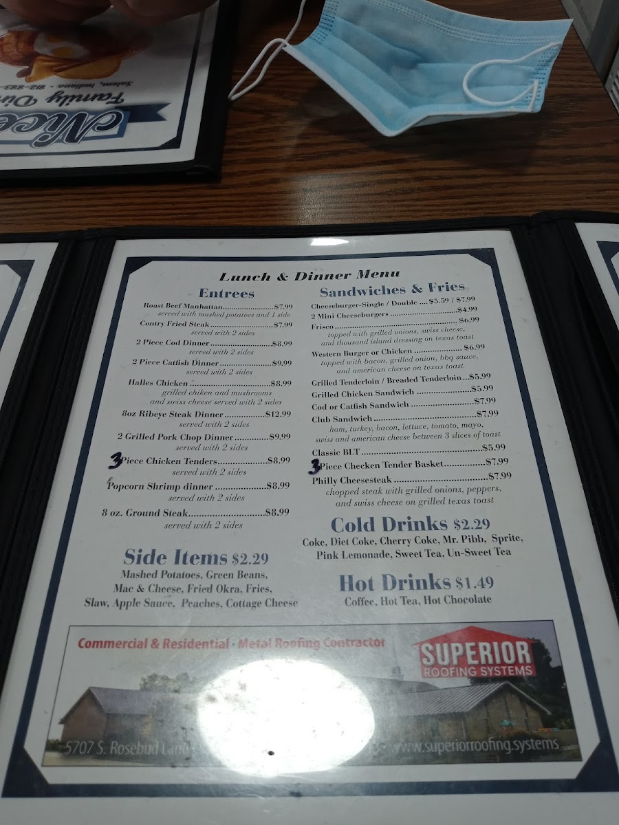 Nices Family Diner Photo Menu 7
