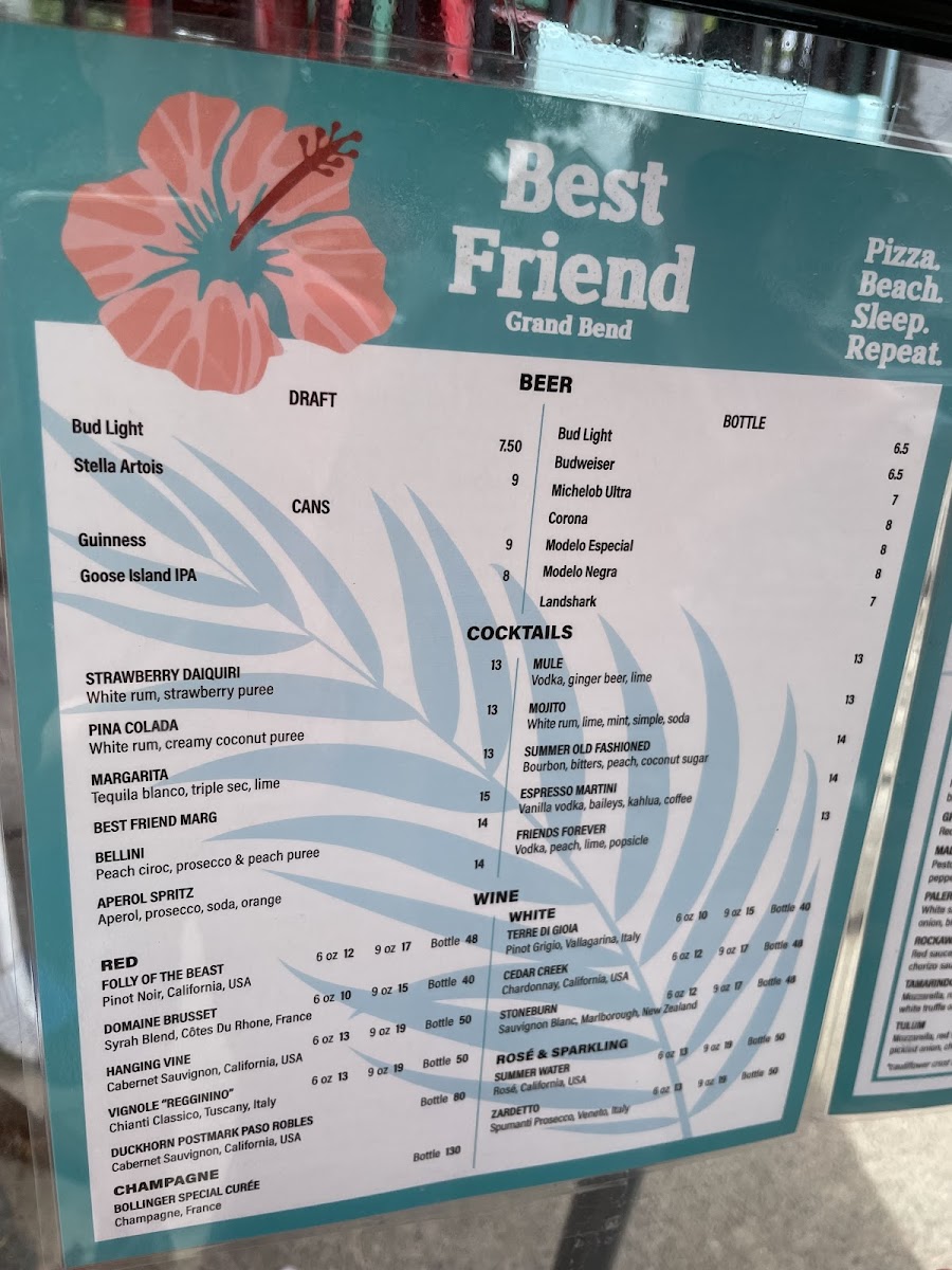 Best Friend Pizza Photo Menu 4