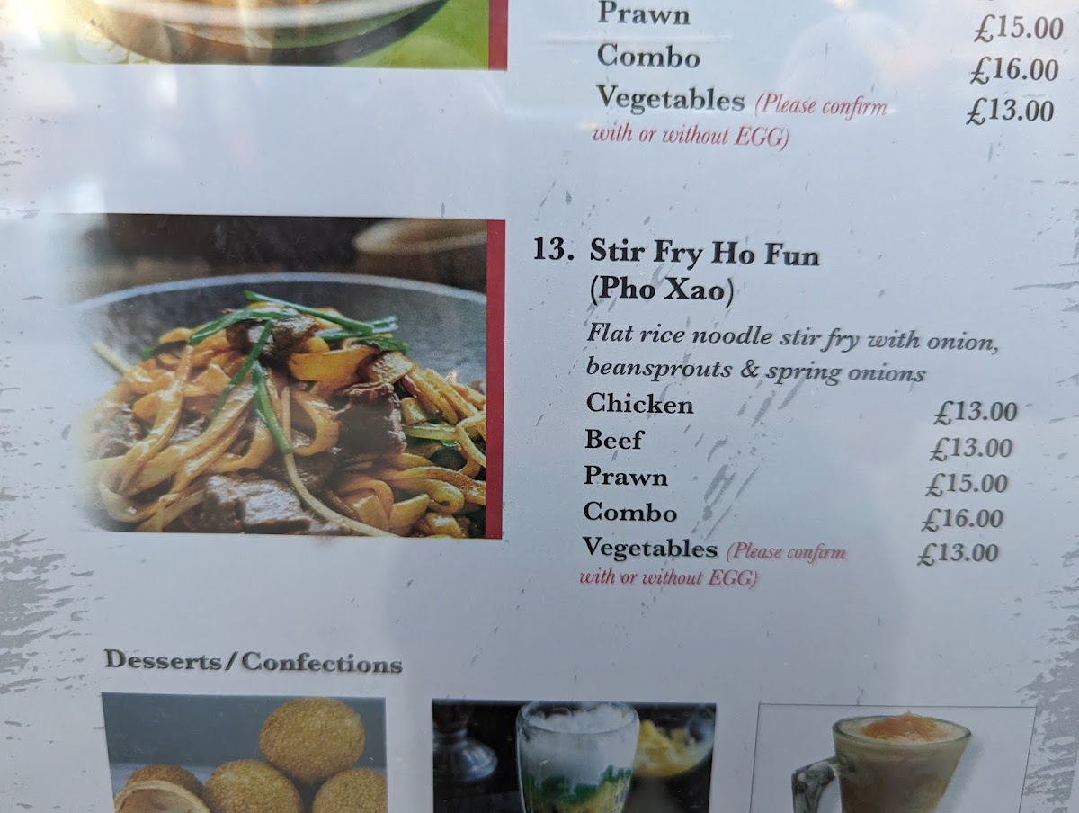 Pho House Photo Menu 2
