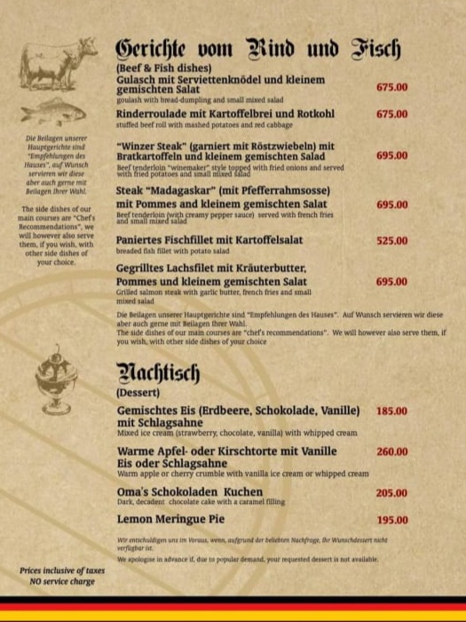 Das Bierfass Cebu - The Beer Barrel Cebu Photo Menu 9