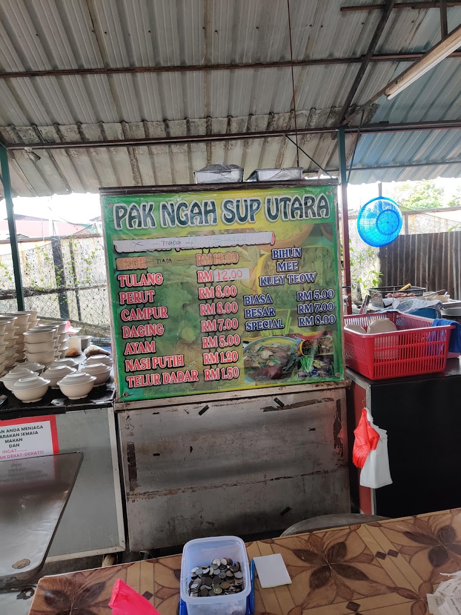 Restoran Pak Ngah Sup Utara Photo Menu 6