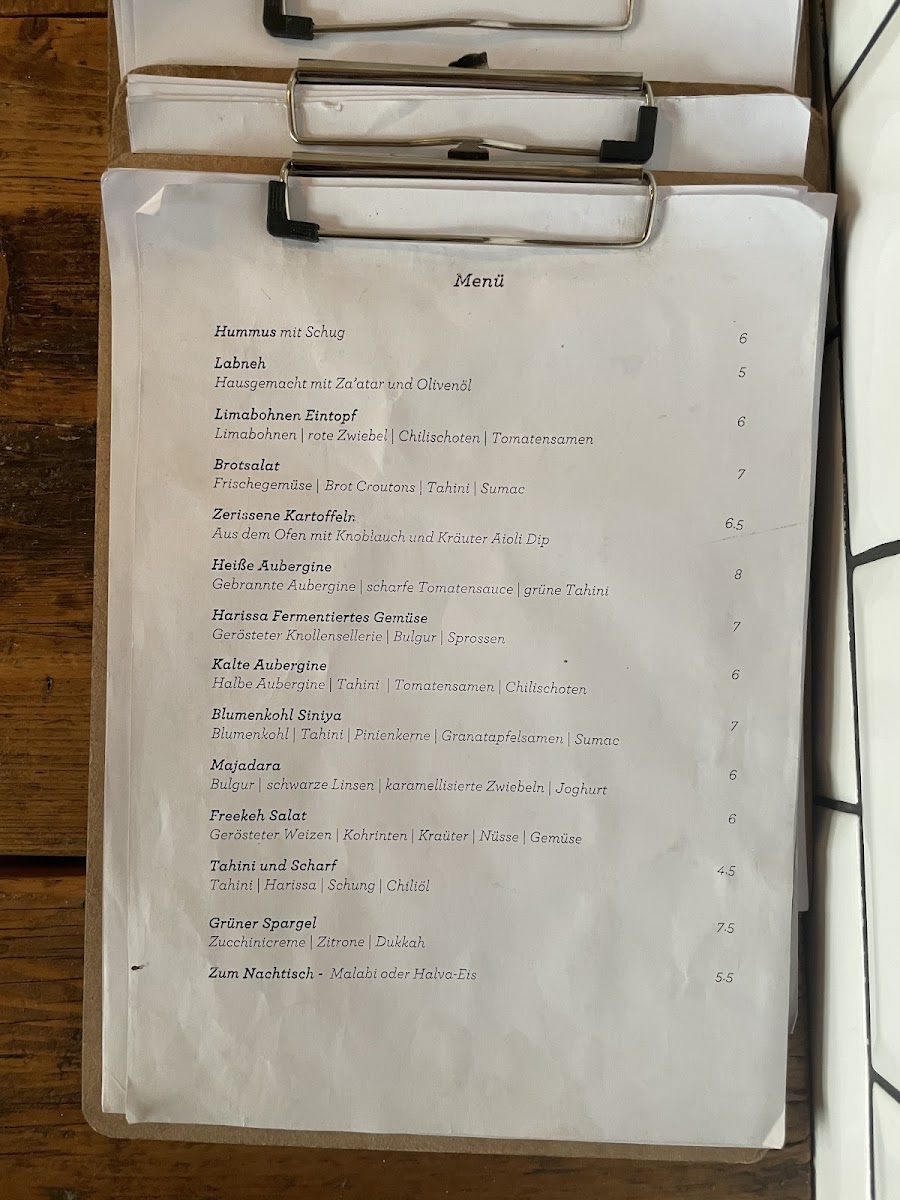 Café Pilz Photo Menu 10