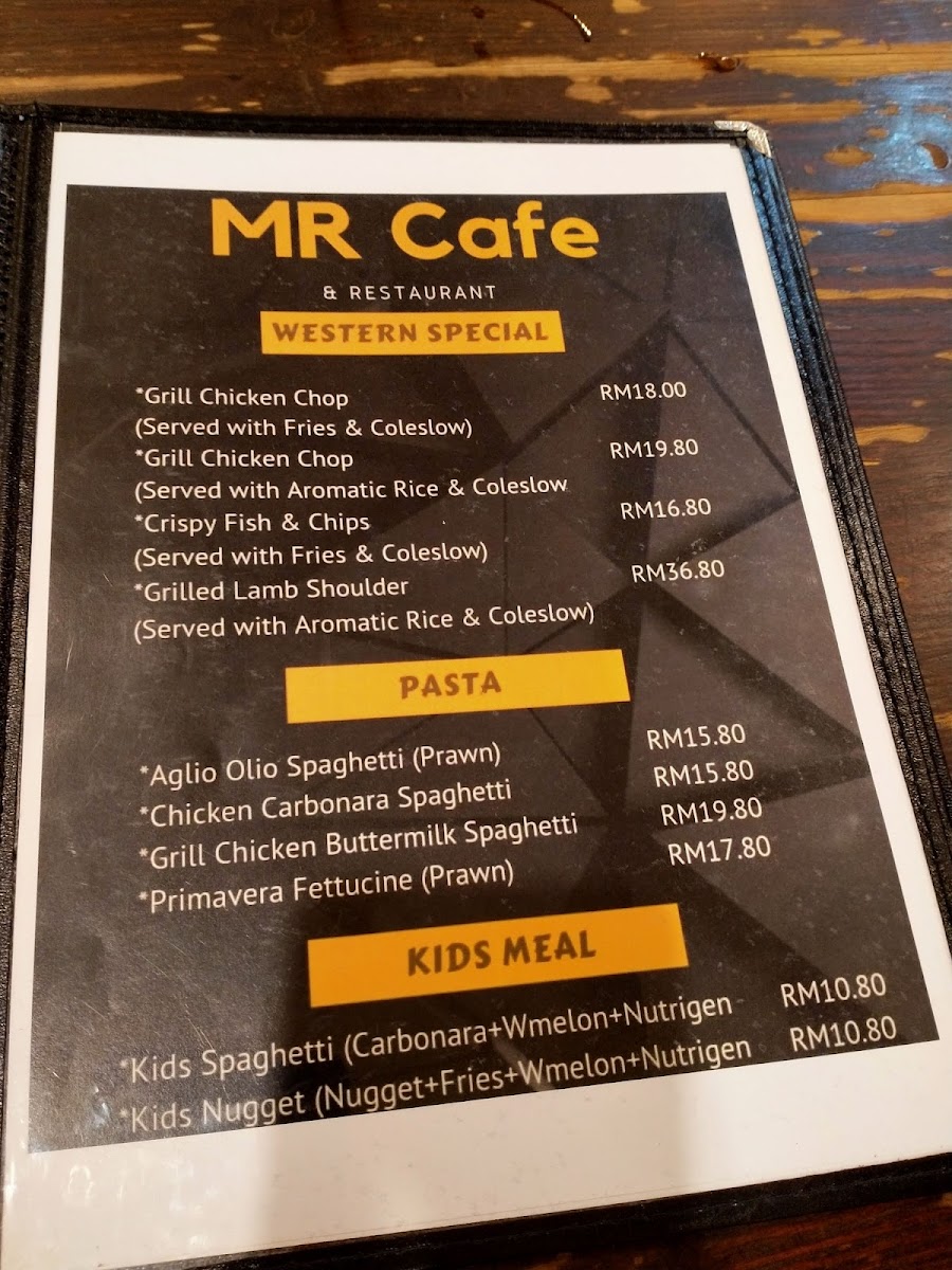 MR Cafe & Restaurant Photo Menu 6