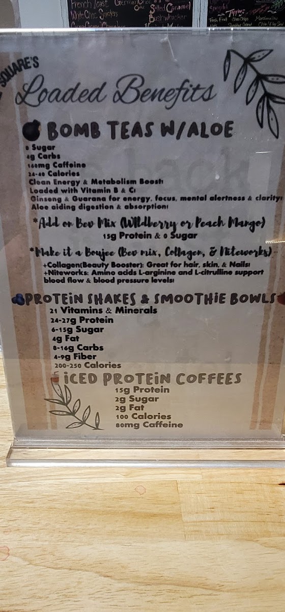 Greenwood Nutrition Den Photo Menu 3