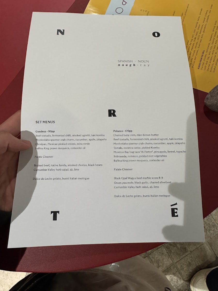 Norté Photo Menu 7