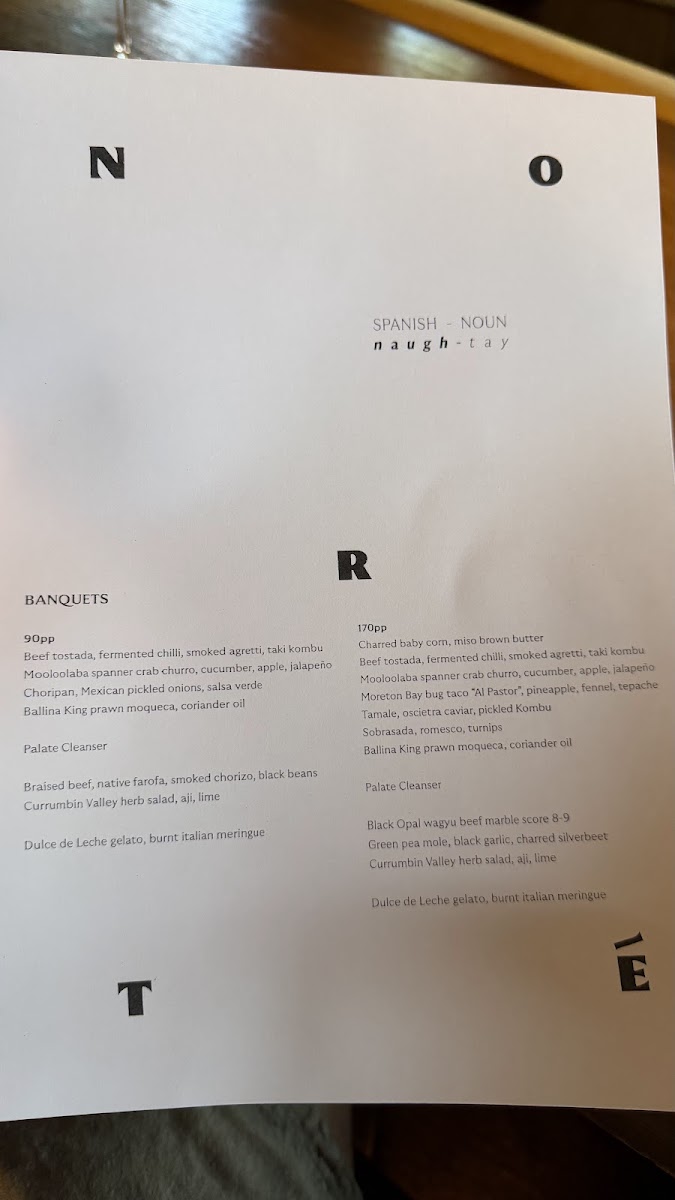 Norté Photo Menu 9