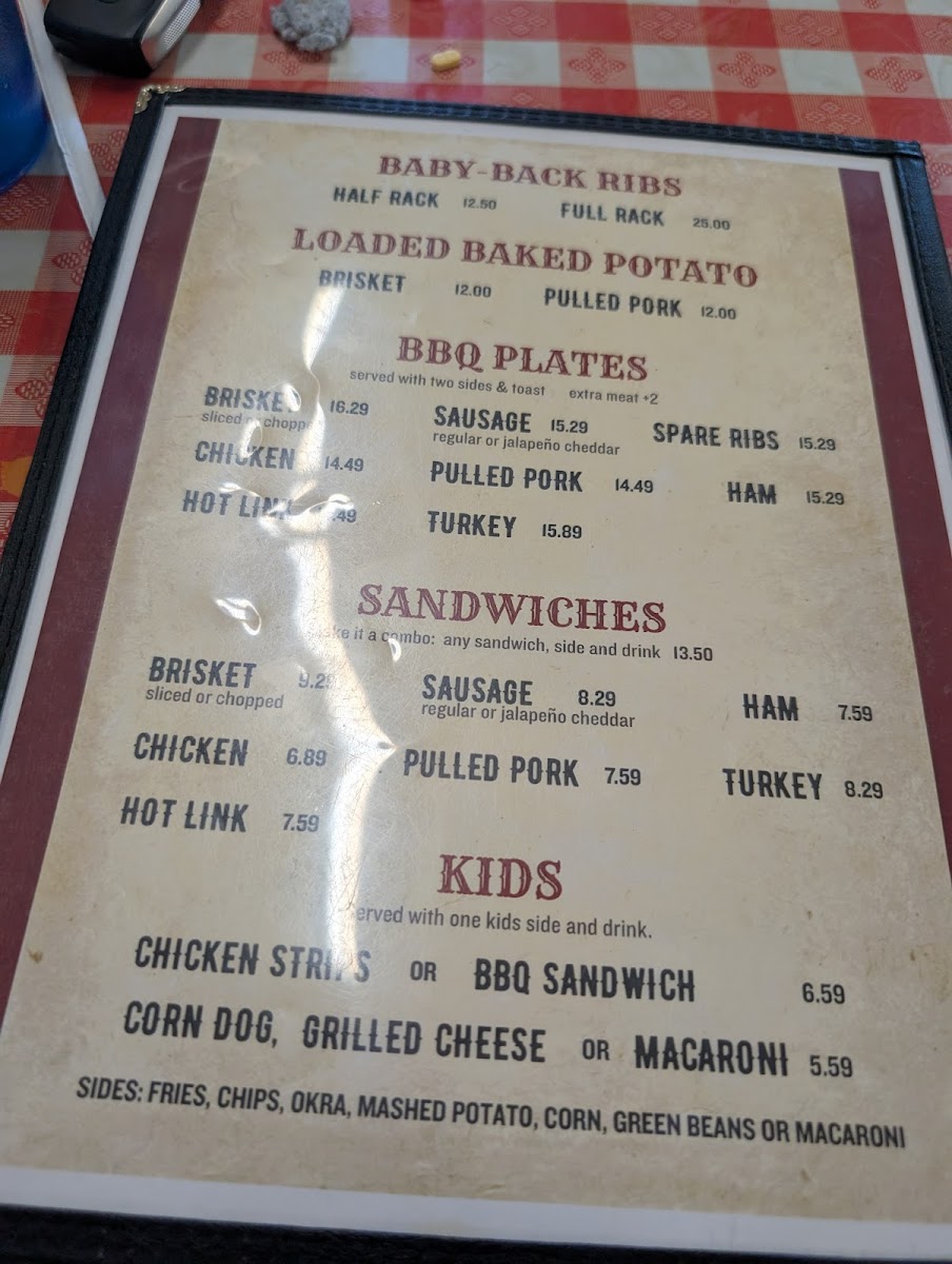 Robby's BBQ & Steakhouse Photo Menu 3